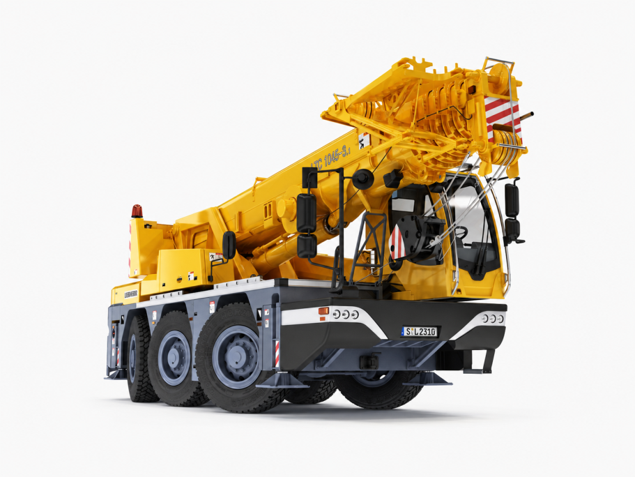 Autogrúa compacta Liebherr LTC de 50 toneladas tipo City
